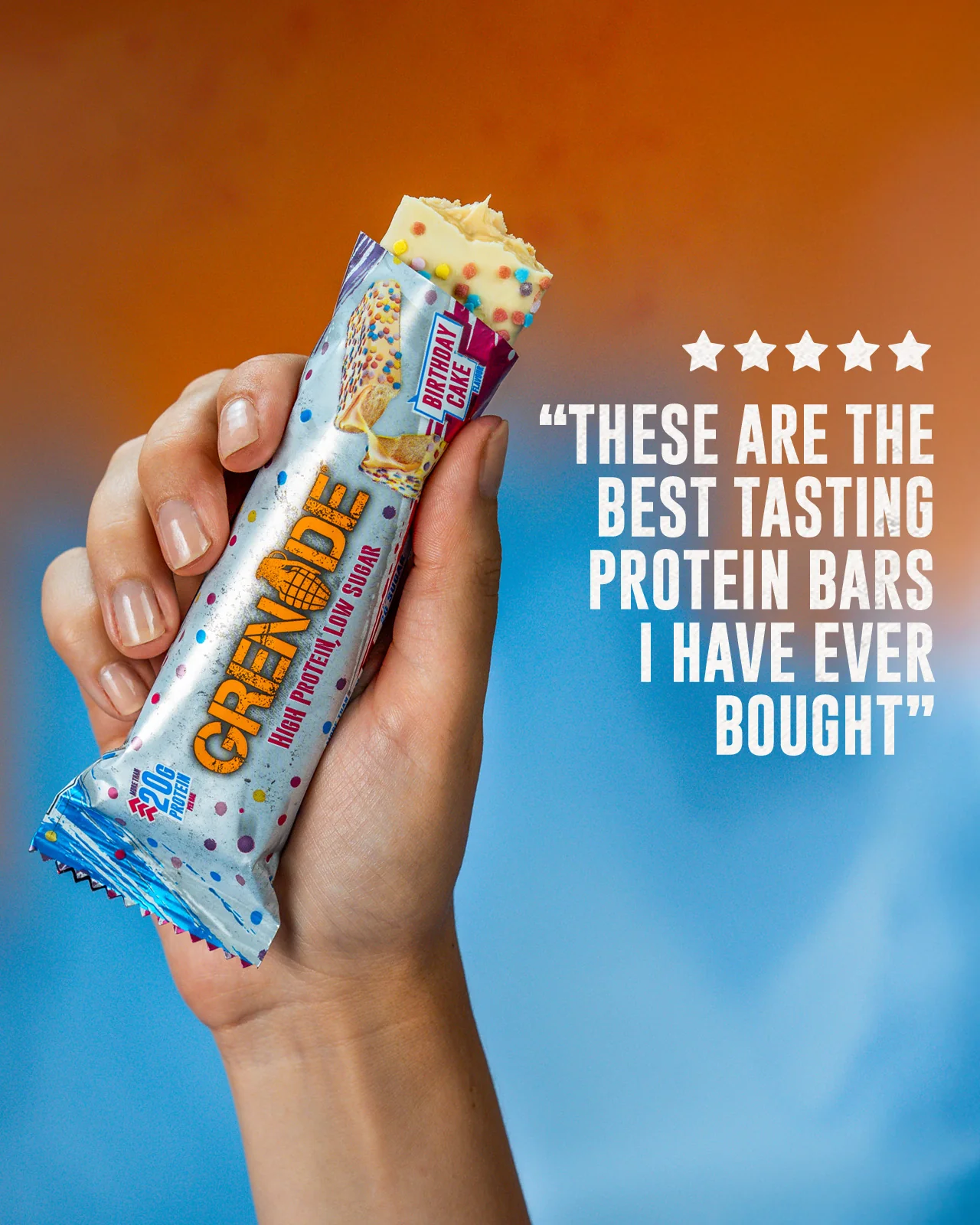 Birthday Cake Protein Bar - Image 7